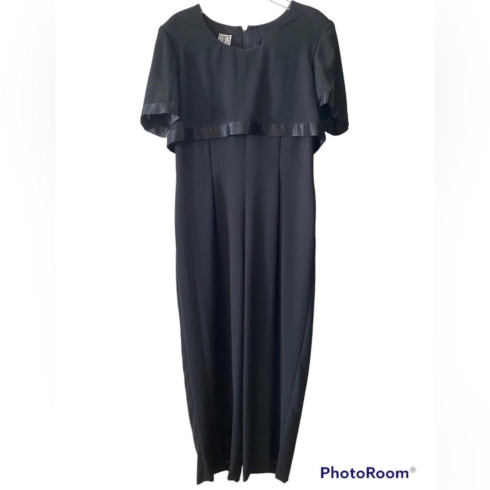 DW3 for David Warren Women’s Cocktail Black Jumpsuit Size 16
